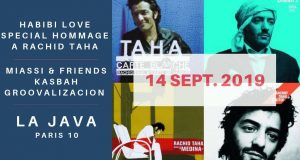 Affiche du concert «Hommage Rachid TAHA »
