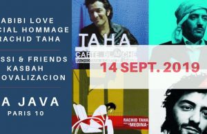 Affiche du concert «Hommage Rachid TAHA »