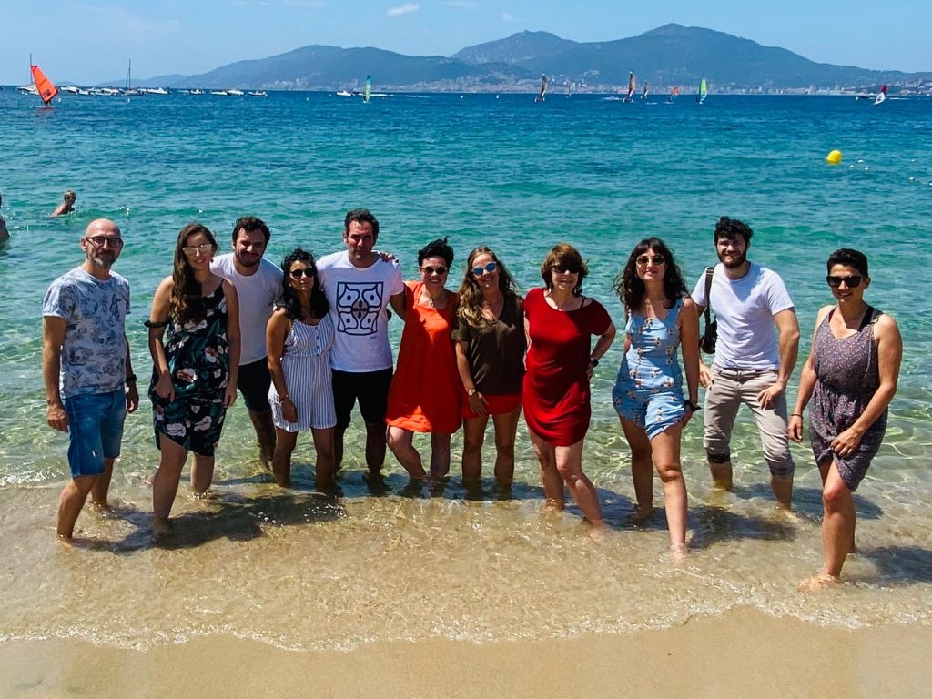 Groupe de «partage d’expérience» à Ajaccio. Crédit photo : Syrine Gouni