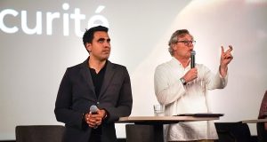 Idriss Aberkane et Gunter Pauli à Marseille.