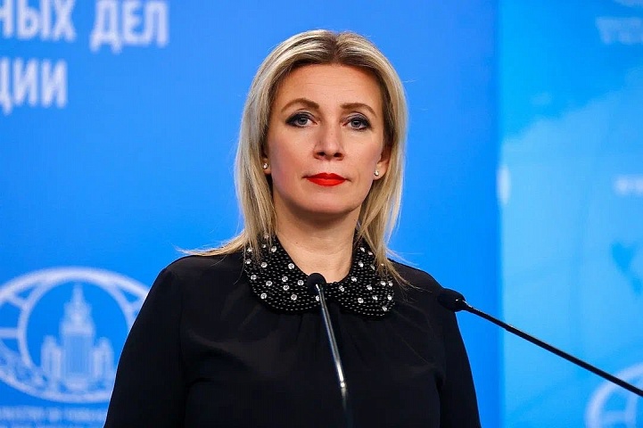 Maria Zakharova, porte-parole du Ministère des Affaires étrangères de la Fédération de Russie, Moscou,