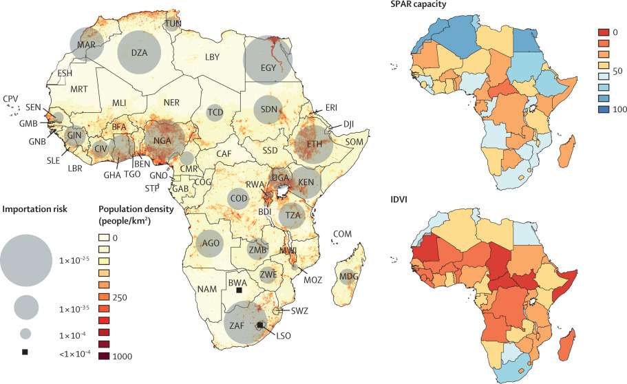 La pandémie en Afrique : Graphisme