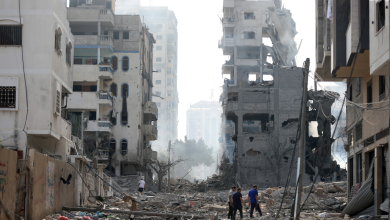 Bombardement à Gaza ( Palestine)